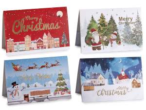 wholesale 3D pop up Christmas card envelope