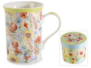 flower mug cup wholesaler