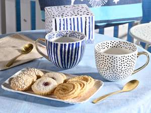 Wholesaler of gold handle design mugs