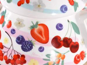 Wholesale set teapot cups fruit