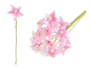 Flores artificiales para dulces obsequios