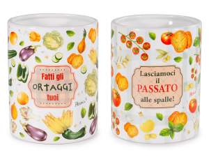 ingrosso porta utensile cucina ceramica