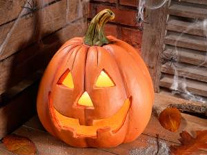 ingrosso porta candela zucca halloween