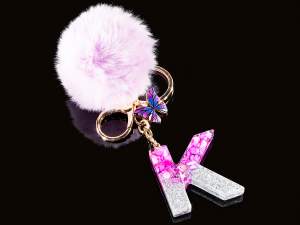 grossista porta chiavi lettera K charm