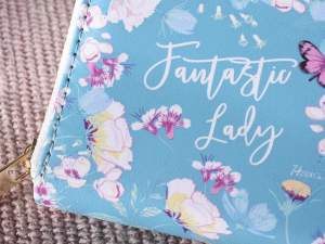 Grossista regali donna portamonete fiori farfalle