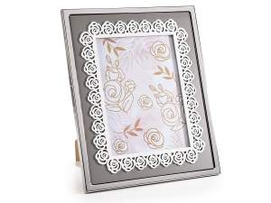 Ingrosso cornice rosa elegante