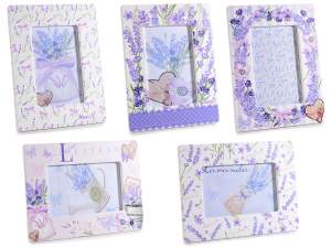 Ingrosso cornice portafoto lavanda