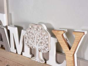 ingrosso casetta portafoto famiglia cornice