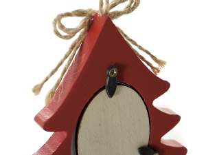 Ingrosso porta foto natalizio legno