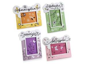 Grossista porta foto legno appoggiare