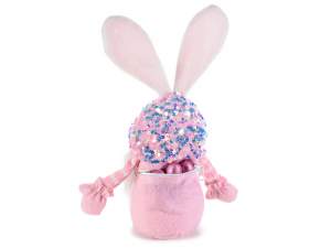Grossiste confiserie lapins doux gnomes pâques