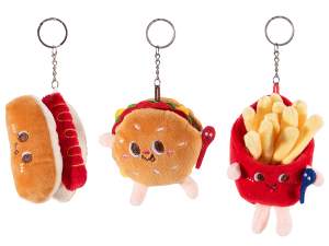 porte-clés en gros sandwich hamburger chips