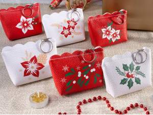 porte-monnaie en gros porte-clés de Noël