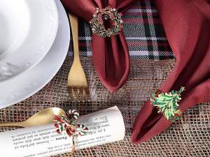 Vente en gros porte-serviettes de Noël
