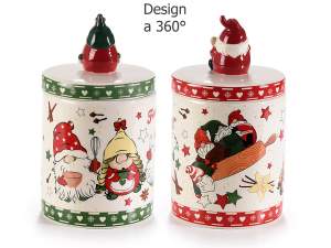 Pots de nourriture de gnome de Noël en gros