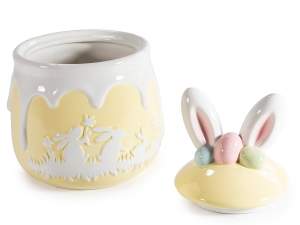 Bonbons de Pâques en bocal lapin en gros