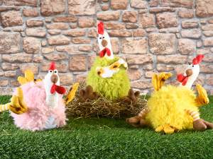 Poules décoratives de Pâques en gros