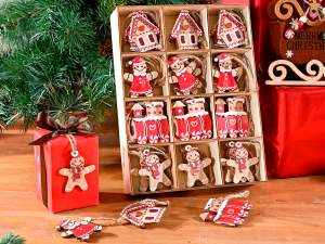 décoration de biscuits de Noël en gros à suspendre