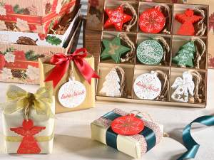vente en gros décorations d'arbre de Noël à accroc