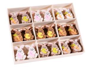 vente en gros de lapins de Pâques recto verso