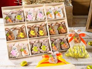 vente en gros de lapins de Pâques recto verso