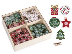 paquets de clips de Noël en gros