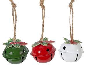 cloches de Noël en houx en gros