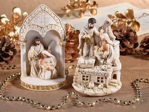 ingrosso famiglia sacra presepe statuine