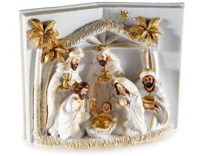 ingrosso scena presepe resina
