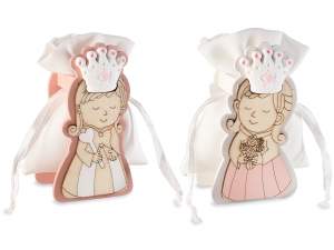 boîtes à dragées princesse bébé fille en gros