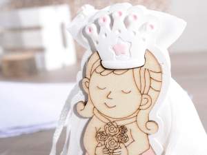 boîtes à dragées princesse bébé fille en gros