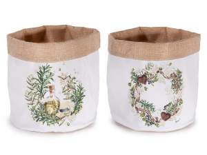 wholesale jute oil basket