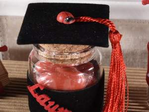 Ingrosso provette confetti cappello laurea
