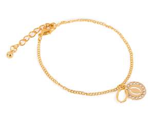 Pulseras con iniciales del alfabeto al por mayor