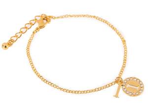 Pulseras con iniciales del alfabeto al por mayor