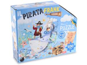 Vente en gros puzzle pirate pour enfants 100 pièce