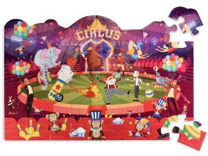 ingrosso puzzle circo animali bimbo