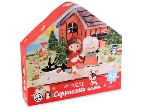 ingrosso puzzle cappuccetto rosso fattoria +4anni