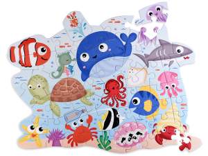 ingrosso puzzle pesci acquario +3 anni