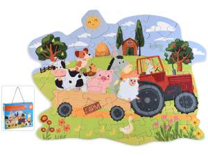 ingrosso fattoria animali puzzle bimbi