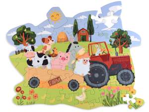 ingrosso fattoria animali puzzle bimbi