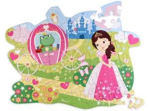 ingrosso puzzle bambina principessa