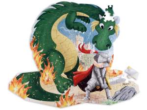 Puzzle pour enfants en gros Dragons Knight
