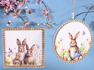 grossista quadretti pasqua coniglietti