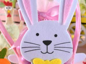 wholesale cloth bags sweets easter rabbits