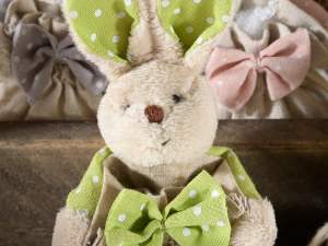 Rabbit fabric sweets bag