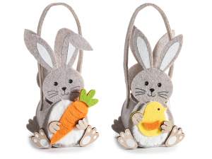wholesale Easter cloth rabbit bag