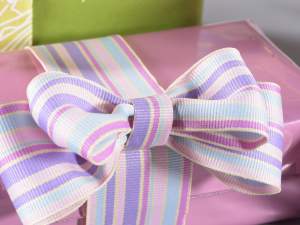 Wholesale rainbow fabric ribbons