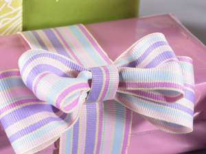 Wholesale rainbow fabric ribbons