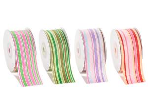 Wholesale rainbow fabric ribbons